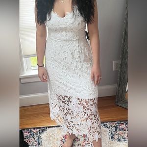 Express floral dress. Worn once, washed.